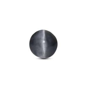 Blue Sapphire Catseye Oval Cabochon 10x12mm Loose Gemstone 3.75 Carat for Fine Jewelry - Product Image 1
