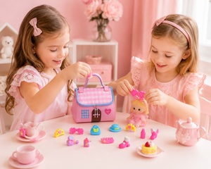 Juego de papelería, juego de borradores de dibujos animados, borradores de goma novedosos de plástico rosa, amarillo y azul para la escuela, oficina, regalo - Product Image 5