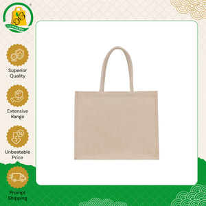 Venta Exclusiva de Bolsas de Compras Ecológicas Promocionales 100% Yute, Bonitas y Modernas, con Impresión Libre de Azo y Bolsillo Frontal - Product Image 3