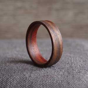 Handmade Polished Natural Material Wooden Ring Round Solid <b>Wood</b> <b>Craft</b> Wedding Love Theme Souvenir Wall Hanging MN EXPORTS - Product Image 6