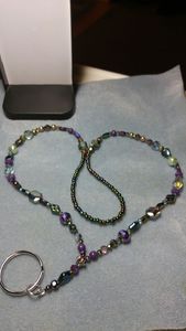 Premium Hand Embroidered Beaded <b>Lanyard</b> Decorative <b>Key</b> Holder Necklace with Artisan Craft - Product Image 5