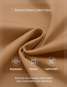 Pantalones Cortos Casuales Premium para Hombre, de Tela de Algodón, Transpirables, Suaves, Cómodos, con Cintura Elástica, para Entrenamiento Deportivo, Moda Casual de Verano - Product Image 4