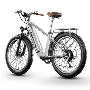 Vélo de sport électrique avec pneus 26*3 pouces, batterie lithium 48V 17.5AH, double moteur, double frein à disque à huile, cadre en alliage d'aluminium. - Product Image 3