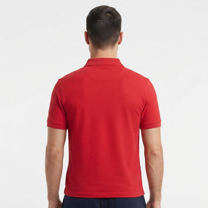 Polo pour homme respirant à manches courtes, col classique, idéal pour l'été, les activités de plein air et le quotidien, couleur kaki, style moderne et élégant - Product Image 3