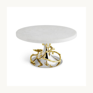 Modern Metal UNIQUE DESIGN Non-Stick White <b>Cake</b> Display Stand Stylish New Arrival Customized Wedding <b>Cake</b> <b>Server</b> New Design - Product Image 1