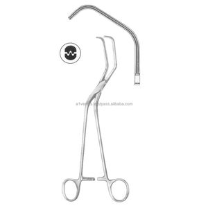 คีมจับ A-1 VERITAS Ochsner ขนาด 23.5 ซม. สำหรับศัลยกรรมหัวใจและหลอดเลือด  ชนิด Atrauma Forceps ทำจากเหล็กกล้าไร้สนิม  ขายดี |   ที่ใส่เข็ม - Product Image 1