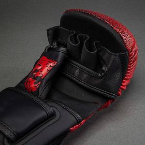 Guantes de Boxeo Negros de Alta Calidad para MMA, con Logotipo Personalizado, Guantes de Boxeo para Entrenamiento y Competición - Product Image 5