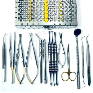 Kit de microchirurgie endodontique manuel en acier inoxydable personnalisé, certifié CE, design ergonomique, finition résistante à la corrosion, réutilisable - Product Image 6