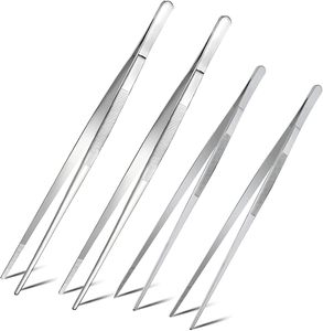 Pinzas de Alimentación para Reptiles Hosanna Surgical MM-0426-457, Acero Inoxidable, Manuales, Largas, 25 cm, Ecológicas, Reutilizables, para Geckos - Product Image 3