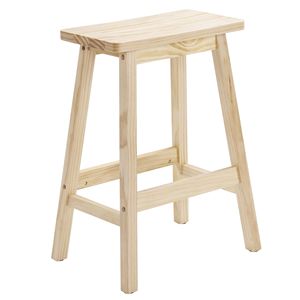 Sgabelli da Bar Moderni in Legno da 24 Pollici (Set di 2) per Casa, Bar, Cucina, Sala da Pranzo - Product Image 4