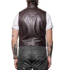 Chaleco de piel de cordero Noir Thunder - Product Image 4