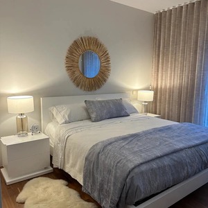 Grand miroir mural bohème de qualité supérieure pour salle de bain, vanité ou spa, crée une ambiance relaxante et élégante, provenant d'Inde. - Product Image 6