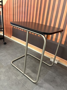 Modern <b>C</b> <b>Shaped</b> Lumetal Coffee <b>Table</b> Metal and MDF top End <b>Table</b> Modern Space Living Room Furniture Side <b>Table</b> Simple Design - Product Image 5
