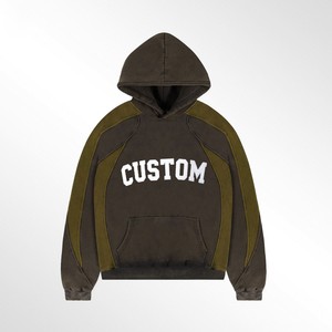 Custom Logo French Terry <b>Hoodie</b> Unisex <b>Hoodie</b> Pullover Fast Delivery for Clothing Brands - Product Image 1