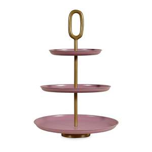 Support à gâteau rond en métal, présentoir à desserts, assiette à cupcakes pour la décoration de gâteaux, idéal pour les mariages et les hôtels - Product Image 6