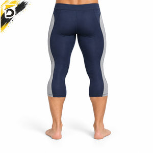 Legging Capri pour homme, doté d'un tissu doux et performant, d'un ajustement flexible et d'un soutien confortable pour l'entraînement, le fitness et l'usage quotidien. - Product Image 3