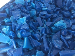 Mejor Calidad Reciclado Hojuelas Azules HDPE / Residuos de Bidones Azules HDPE / Plástico de Polietileno de Desecho Gran Volumen Precio Mayorista - Product Image 6