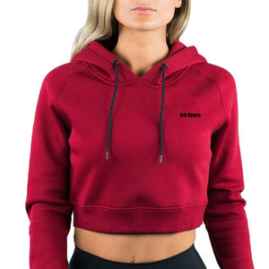 Sudaderas Cortas Personalizadas para Mujer, de Uso en Exteriores, Color Sólido, Cómodas - Product Image 4