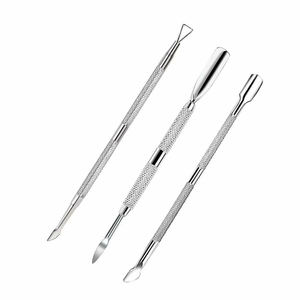 Pousse-cuticules professionnel double face pour manucure et pédicure - Product Image 5