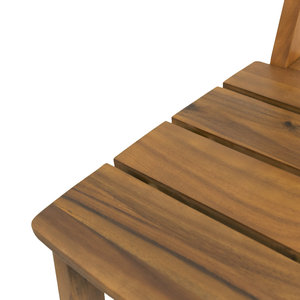 Outdoor Teak Wood Bar Chair Patio High <b>Stool</b> Garden Cafe Restaurant Balcony Furniture Solid Wood Outdoor Seating - Product Image 6