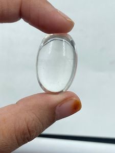 Cristal Natural Blanco Transparente, Gema Pesada, Hermosa Piedra de 60.73 Quilates para Joyería - Product Image 4