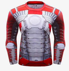 เสื้อรัดกล้ามเนื้อ MMA สำหรับผู้ชาย แขนยาว สำหรับ BJJ Grappling ผ้ารัดรูป ยืดได้ 4 ทิศทาง เสื้อสำหรับฝึกซ้อม ระบายเหงื่อได้ดี รุ่นปี 2026 - Product Image 1