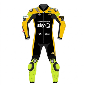Traje de Carreras de Motociclismo de Una Pieza Andrea Iannone MotoCP, Traje Profesional con Armadura de Nivel 2 CE - Product Image 1