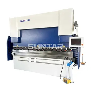 Suntay 200t4000 Cnc Hydraulische Persrem Buigmachine Automatische Plaatwerk Buiger Voor Aluminium Fabriek Levering Te Koop