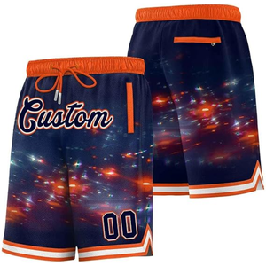 Shorts de basketball personnalisés en gros, impression personnalisée, vêtements de sport, shorts de basketball pour hommes, shorts de gym et de fitness vierges - Product Image 4