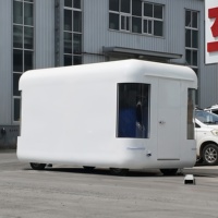 Solution tout-en-un : chariot alimentaire électrique mobile personnalisable avec équipement commercial pour les bols de fruits du dragon