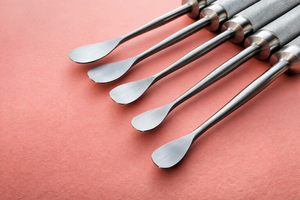 Elevador Cobb para Cirugía Espinal Ortopédica, 9mm, 13mm, 15mm, 19mm, 25mm, Longitud O/L 28 cm, Juego de 5 Piezas, Instrumentos Quirúrgicos Ortopédicos CE - Product Image 3