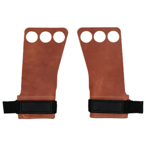 Poignées de gymnastique personnalisées avec logo, protection de paume en cuir de vachette antidérapante robuste pour haltérophilie et musculation (sans poignées) - Product Image 6