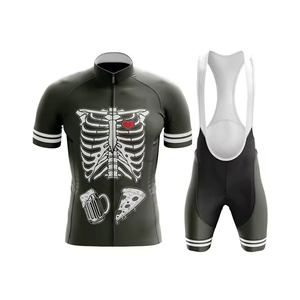 Maillot de Ciclismo Unisex con Cremallera Completa, Diseño Único, Ropa de Ciclismo de Secado Rápido, Resistente al Viento, Uniforme de Ciclismo Personalizable para Hombre - Product Image 4