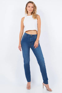 Jeans de Mezclilla Ajustados para Mujer, Estilo Urbano, Invierno 2026, 100% Algodón, Secado Rápido, Antiarrugas, Alta Calidad, Precio Bajo al por Mayor - Product Image 2