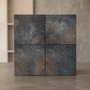 Adoquines de Porcelana Marrón Pacífico de 600x600x20mm, Modernos, para Exteriores, Resistentes, Antideslizantes R11, para Jardín y Terraza - Product Image 1