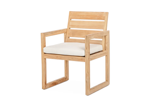 Conjunto de Comedor para Exterior Ibiza de Madera de Teca Sólida para Jardín y Terraza - Product Image 2