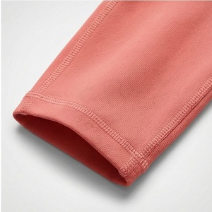 High Waist <b>Ankle</b>-<b>Length</b> Yoga <b>Leggings</b> With Drawstring Solid Color Spandex Nylon Four-Way Stretch Seamless Design - Product Image 6