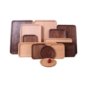 Bandejas de madera al por mayor lisas de madera rectangulares de color personalizadas OEM a precio competitivo hechas en Vietnam - Product Image 4