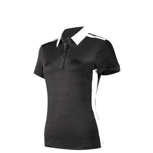 Polo d'extérieur respirant de couleur unie pour femme, vêtement de golf, t-shirt à manches courtes - Product Image 5