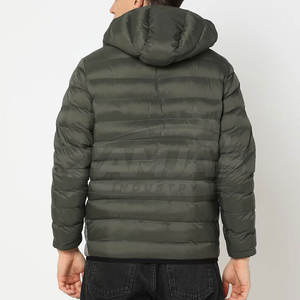 Veste d'hiver pour homme à manches longues de haute qualité avec logo personnalisé imprimé, vente en gros de vestes matelassées - Product Image 3