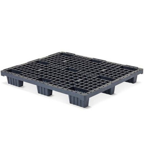 1100*1100 Heavy Duty Two-way Industry <b>Plastic</b> Pallet Entry Euro Warehouse Forklift Pallet <b>Racking</b> <b>Plastic</b> Pallet - Product Image 3
