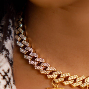 Sigma Gamma Rho Cuban Link <b>Necklace</b> Gold Chain Women Greek Letter Pendant <b>Statement</b> Jewelry Stylish - Product Image 5