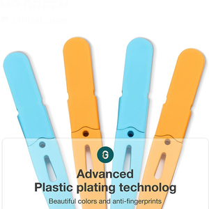 Pinzas para Cejas de Acero Inoxidable con Punta Inclinada, Herramienta de Belleza para Depilar, Pinzas de Precisión para Eliminar Vello - Product Image 3