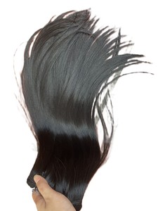 32 Inch Premium Raw Indian Straight Hair Bundle Extra Long Natural Black Single Drawn <b>Human</b> Hair Weft - Product Image 3