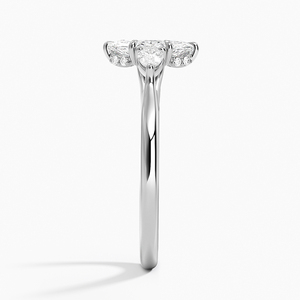 Bague BOJ 079 en argent 925, taille marquise, avec halo de pierres et griffes, solitaire en moissanite 2 carats couleur D VVS1 certifiée GRA, prix bas - Product Image 3