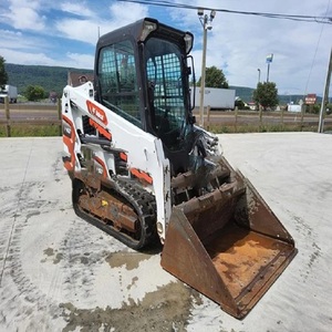 Cargadora de orugas compacta T450 2021 con cabina cerrada, máquina de construcción de alto rendimiento - Product Image 1