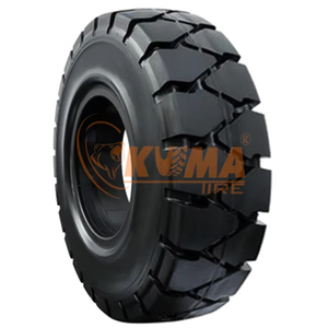 Pneus pleins KUMA KF502 de haute qualité 6.50-10 7.00-12, 100% caoutchouc naturel du Vietnam, état neuf, option de carcasse, garantie 12 mois - Product Image 1