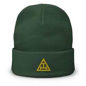 Gorro Personalizado del Capítulo del Arco Real - Bordado Dorado en Varios Colores - Product Image 1