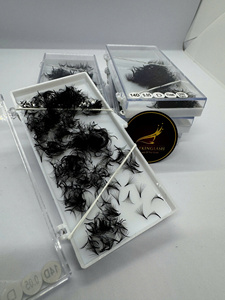 ขนตาปลอมมิงค์แบบ D Curl ปลายแหลม 14D 0.03/0.05/0.07 12 มม. แบบสำเร็จรูป ปริมาณมาก ให้ลุคธรรมชาติ ยาว คุณภาพสูง - Product Image 6