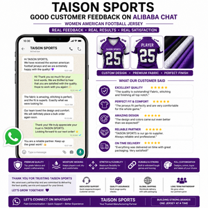 เสื้อฟุตบอลอเมริกันหญิง พรีเมียม 140 GSM ผ้าโพลีเอสเตอร์ตาข่าย สีน้ำเงิน-เขียวมะนาว พิมพ์ลายแบบซับลิเมชั่น โลโก้และหมายเลขสั่งทำได้ คอวี ชุดทีม - Product Image 6
